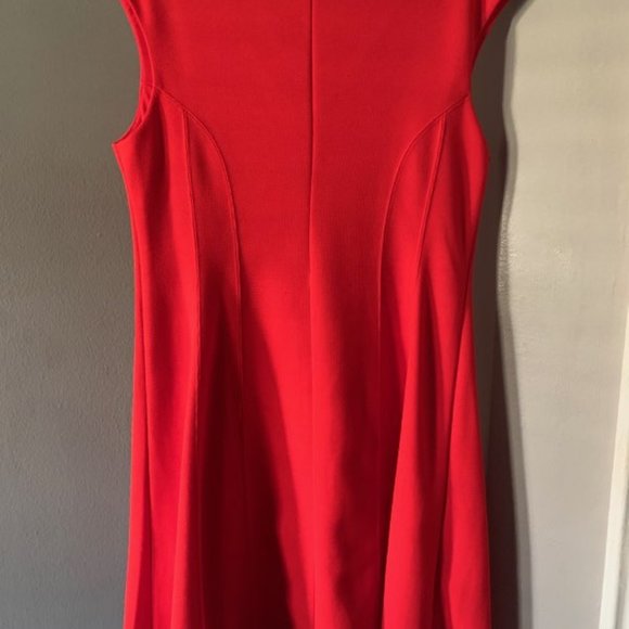 INC Dress. Zips up the front. Gold zipper detail - Picture 4 of 4